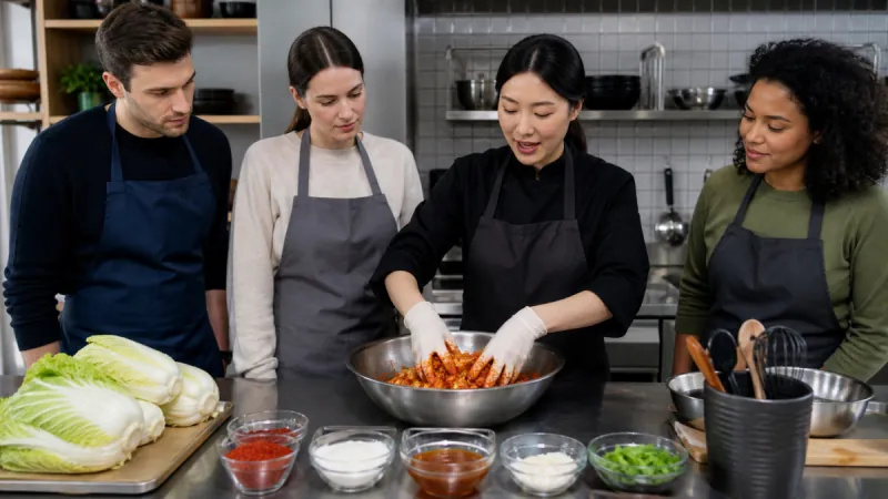 Korean food experiences and cooking classes