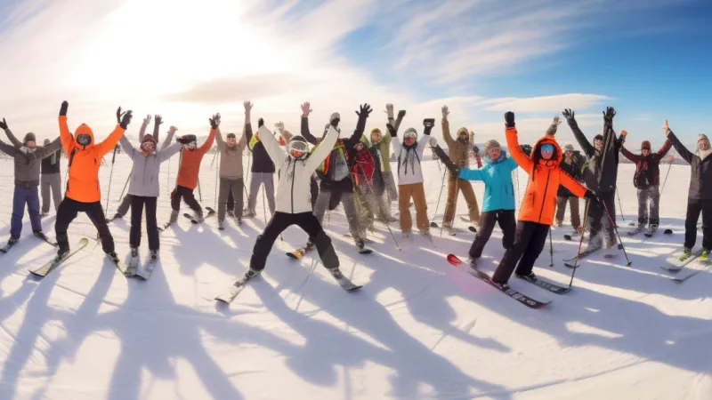 Korea Ski Group Tour for Beginners 2027 – 2-Hour Lesson & All Gear Included