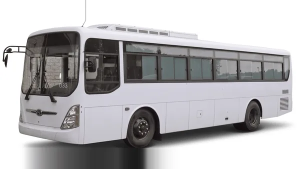 Large bus for private group tours in Korea
