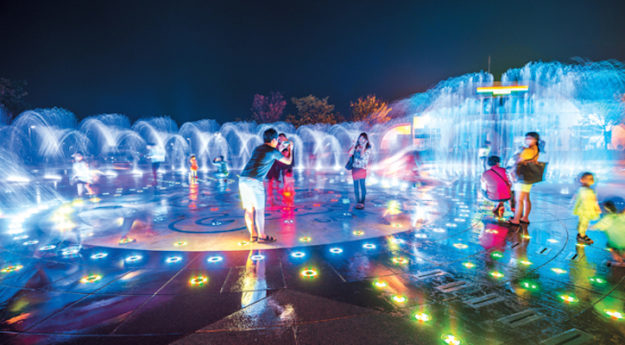 Dadaepo Sunset Fountain of Dream