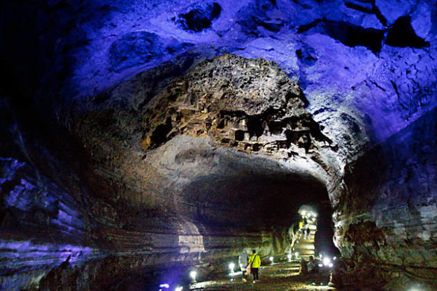 inside of Manjanggul Cave [UNESCO]