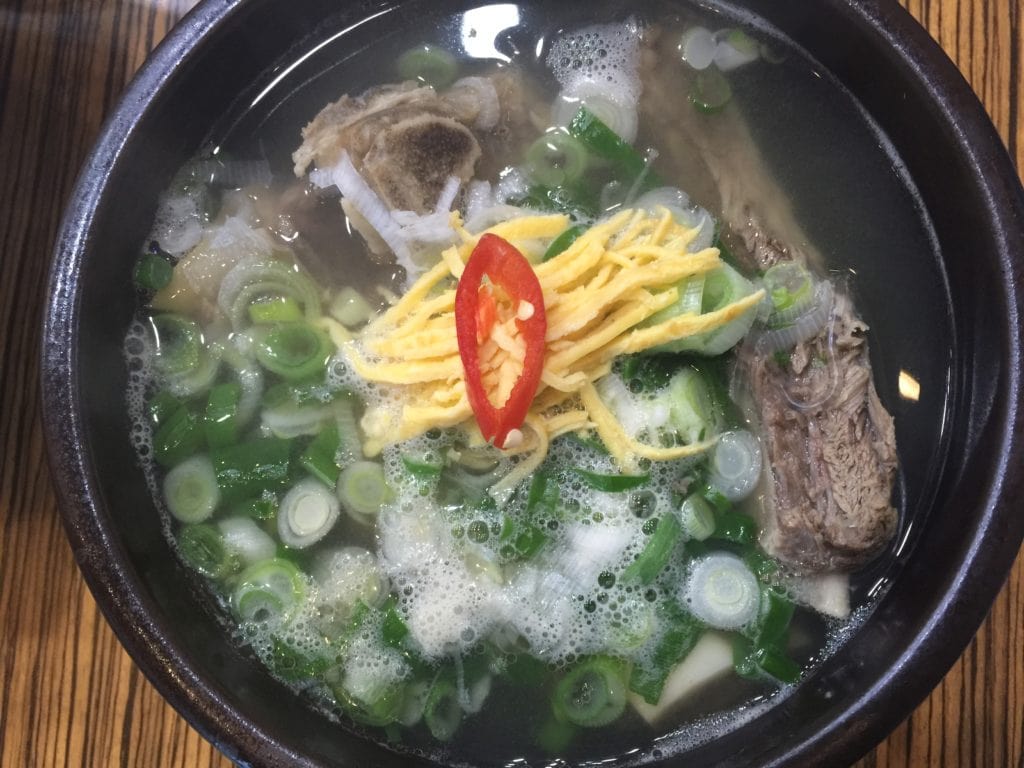 Galbitang (beef short rib soup) for the heart