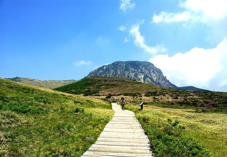 The Center of Jeju Island