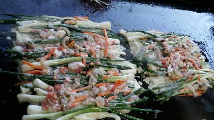 Haemul-pajeon: a different kind of pancake
