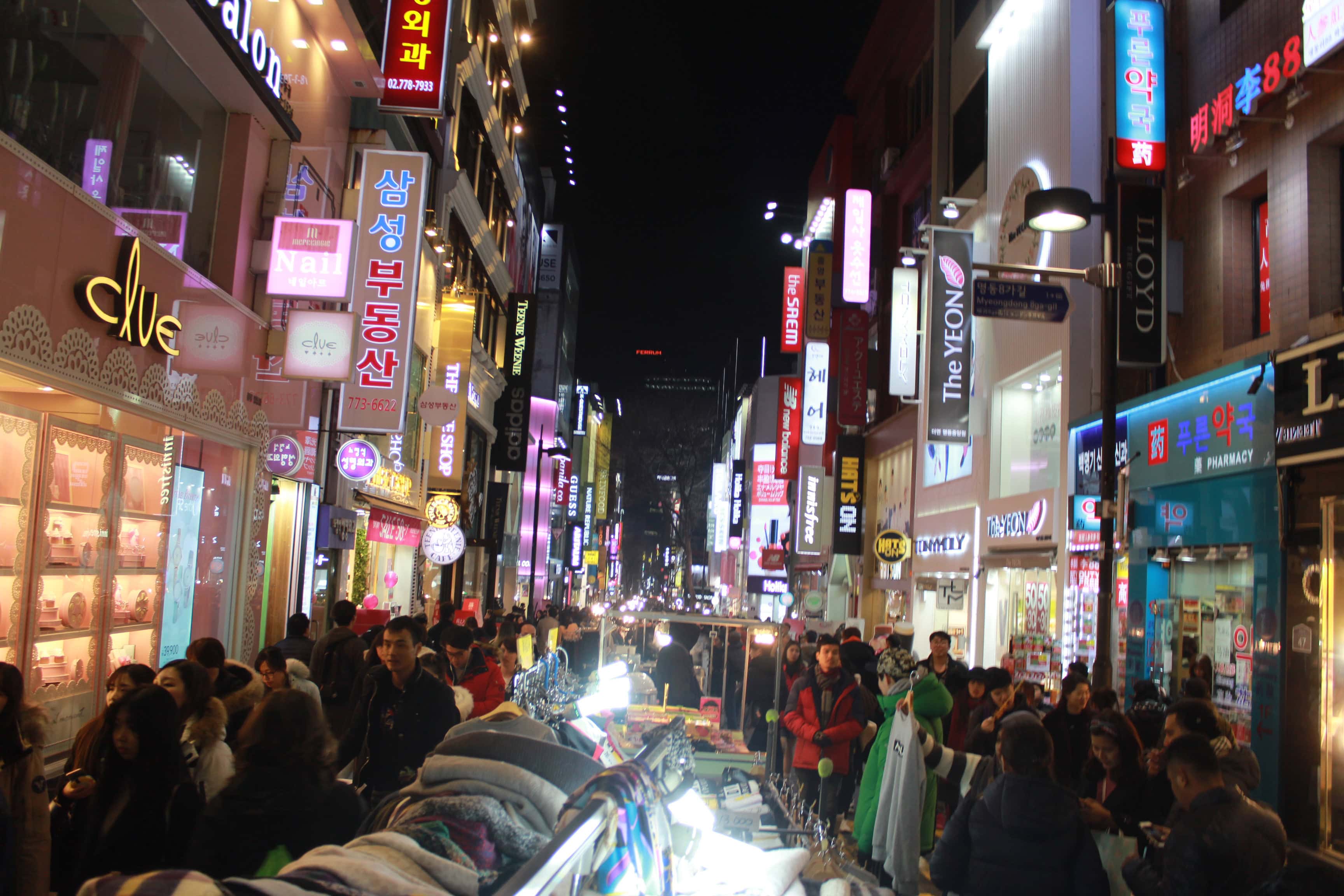 Korea’s Number 1 Shopping District, Myeong-dong