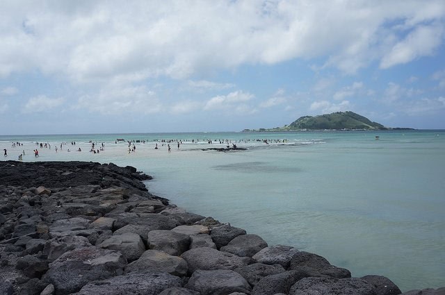 The White Sand Beach of Hyeopjae