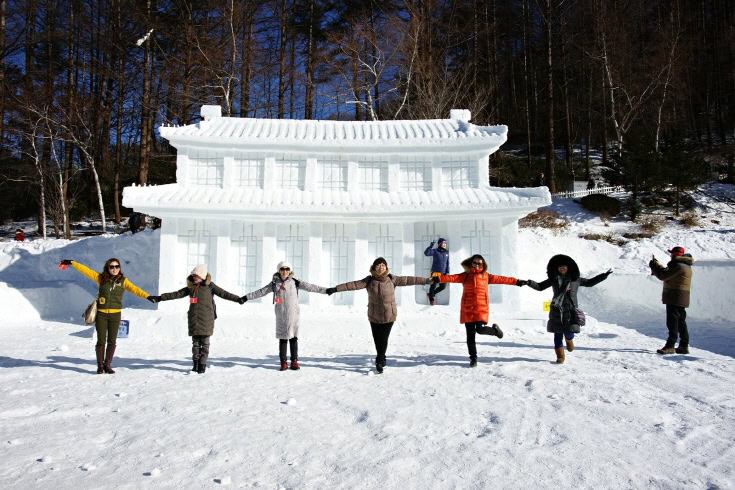 The Sacred Mountain of Taebaeksan